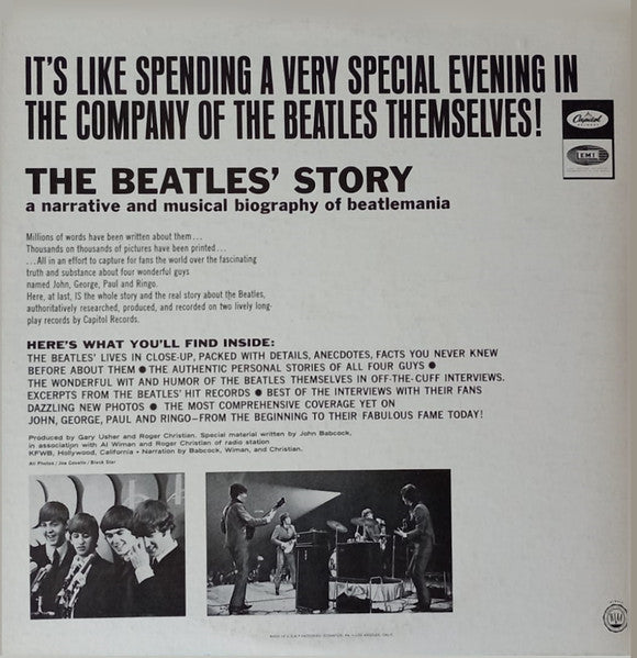 The Beatles : The Breatles' Story 2LP NM 1978 USA