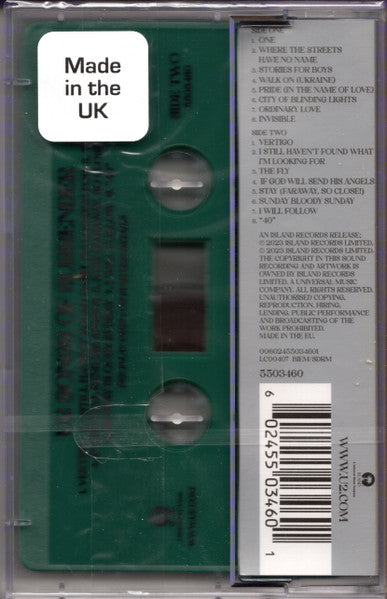 U2 – Songs Of Surrender Casete UK
