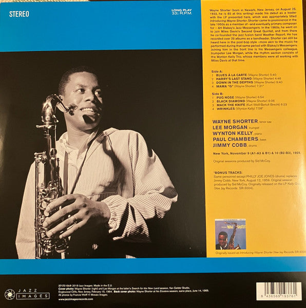 Wayne Shorter Featuring Lee Morgan – Introducing Wayne Shorter LP Vinilo