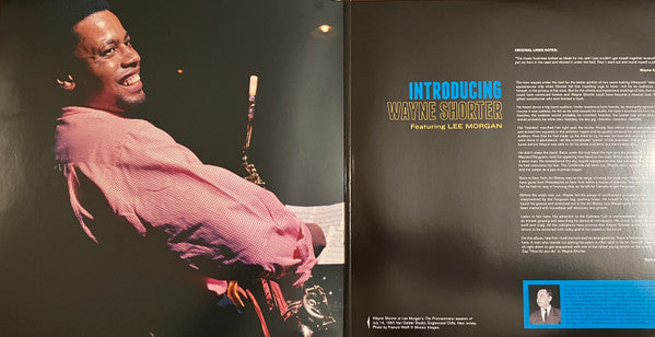 Wayne Shorter Featuring Lee Morgan – Introducing Wayne Shorter LP Vinilo