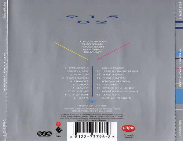 Yes – 90125 CD (Versión Extendida)